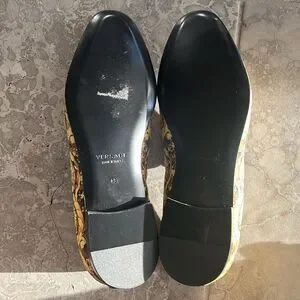 Versace | Shoes | Versace Baroque Print Smoking Slippers 